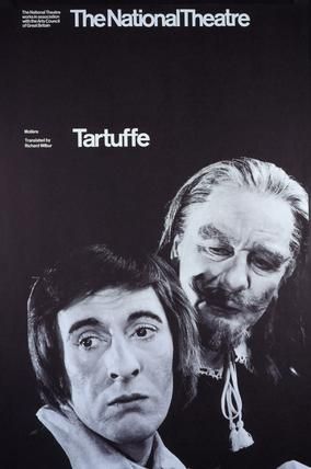 Robert Staphens (Tartuffe) et John Gielgud (Orgon)