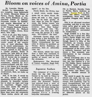 Boom on voices of Amina, Portia; Ottawa Citizen; 9 Mai 1963
