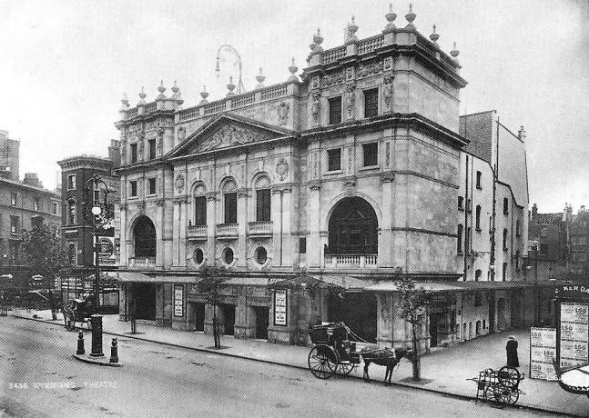 Wyndam‘s Theatre en 1900 - Agrandissement